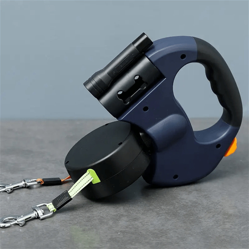 WalkEase™ DuoFlex – Die ultimative Anti-Verhedderungs-Leine für mehrere Hunde