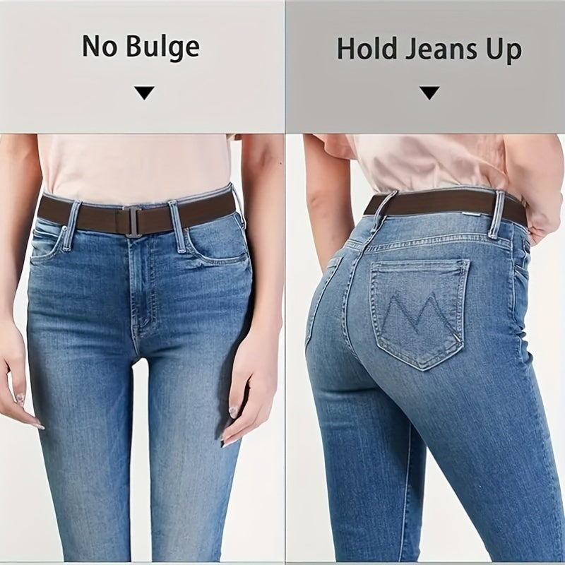 Minimalistischer Elastischer Gürtel für Damen – Komfortabel & Stilvoll in Verschiedenen Farben