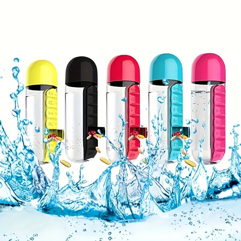 MediciBottle™ – Die 2-in-1 Medizinbox und Wasserflasche für Unterwegs