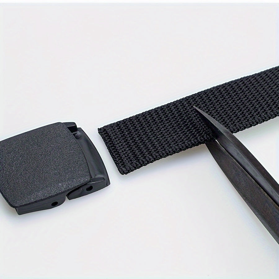 Flexibler Taktischer Canvas-Gürtel – Unisex, Leicht & Strapazierfähig für Jeden Anlass!