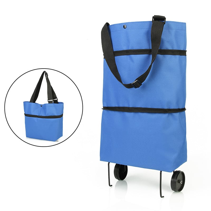 EcoTrolley™ – Die umweltfreundliche 2-in-1 Einkaufswagen-Tasche für mehr Flexibilität