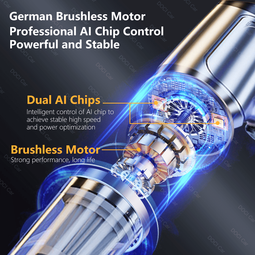Kabelloser Mini-Staubsauger für Auto & Haushalt