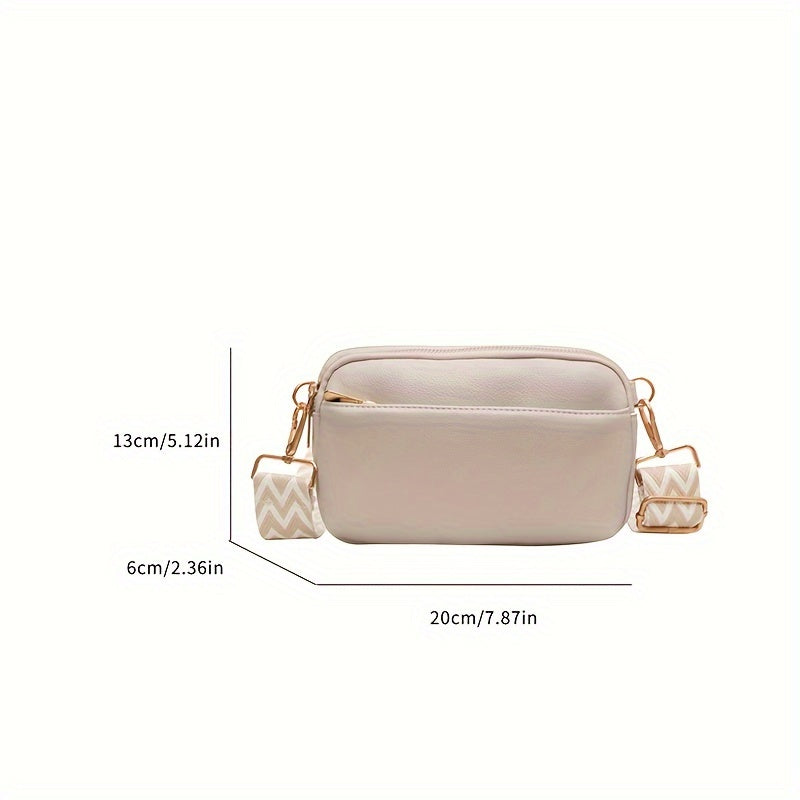 40% RABATT | Stilvoll & Praktisch – Mini Crossbody Tasche mit Breitem Gurt!