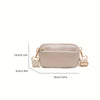 40% RABATT | Stilvoll & Praktisch – Mini Crossbody Tasche mit Breitem Gurt!