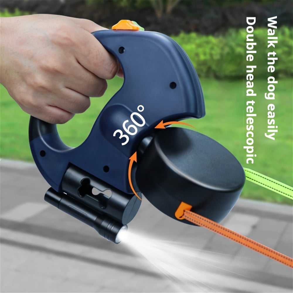 WalkEase™ DuoFlex – Die ultimative Anti-Verhedderungs-Leine für mehrere Hunde