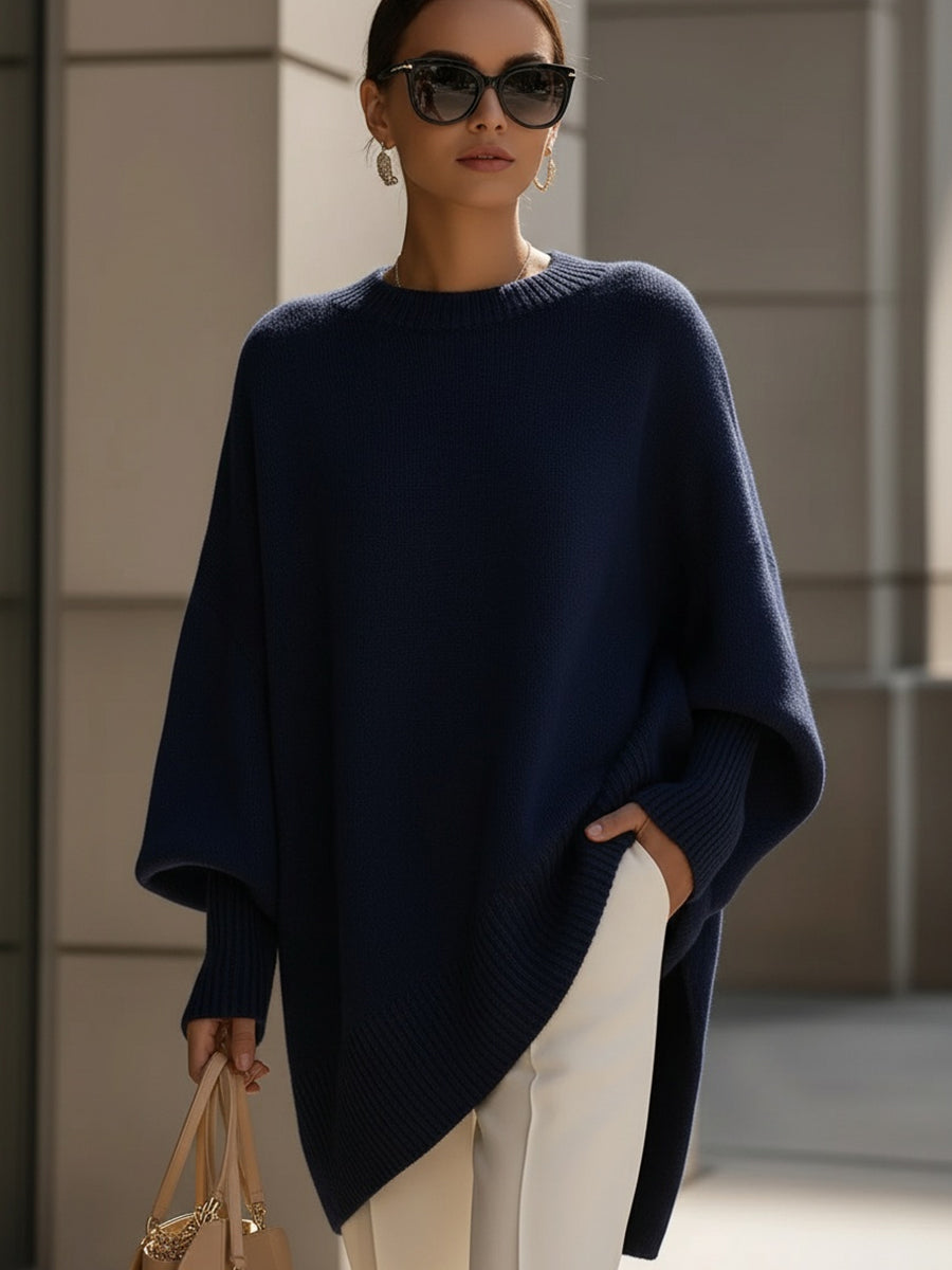 Luxe Oversized Poncho – Elegant & Gemütlich