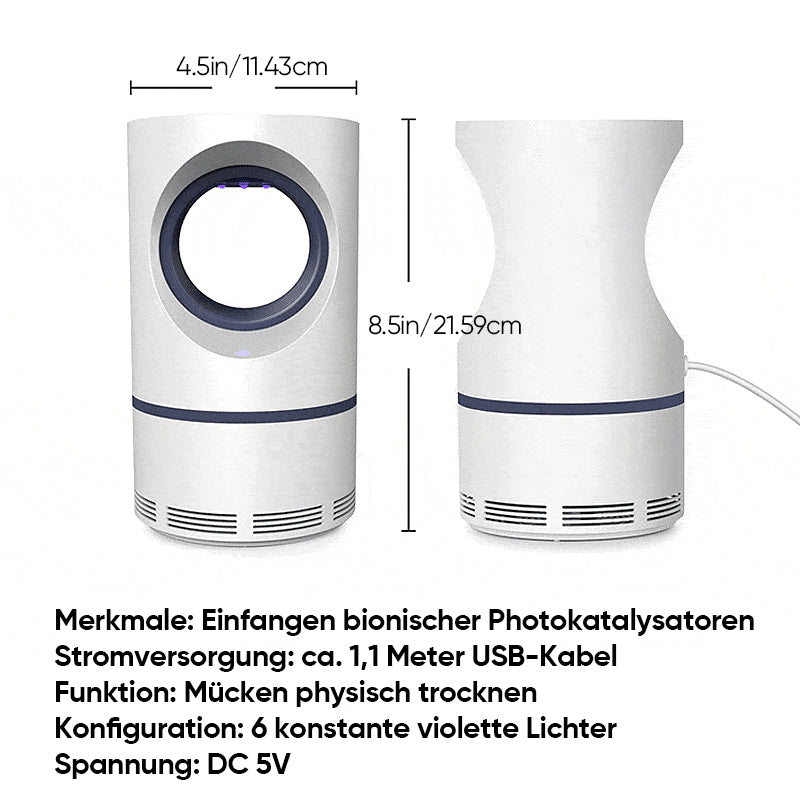 SilentCatch™ – Deine geräuschlose Anti-Mücken Lösung