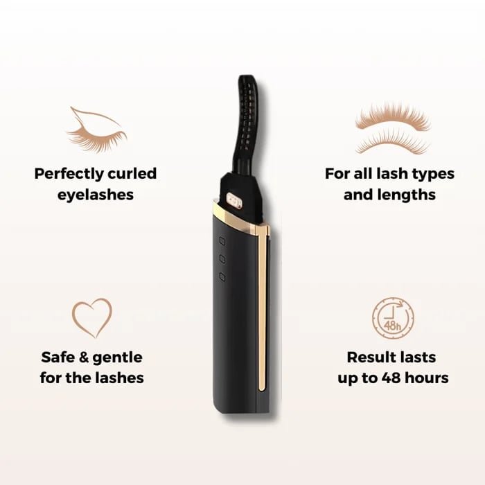 LashGlow™ – Der wiederaufladbare, beheizte Wimpernformer für den perfekten Schwung