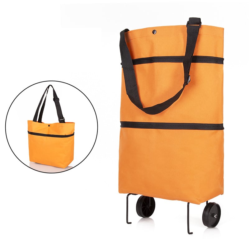 EcoTrolley™ – Die umweltfreundliche 2-in-1 Einkaufswagen-Tasche für mehr Flexibilität
