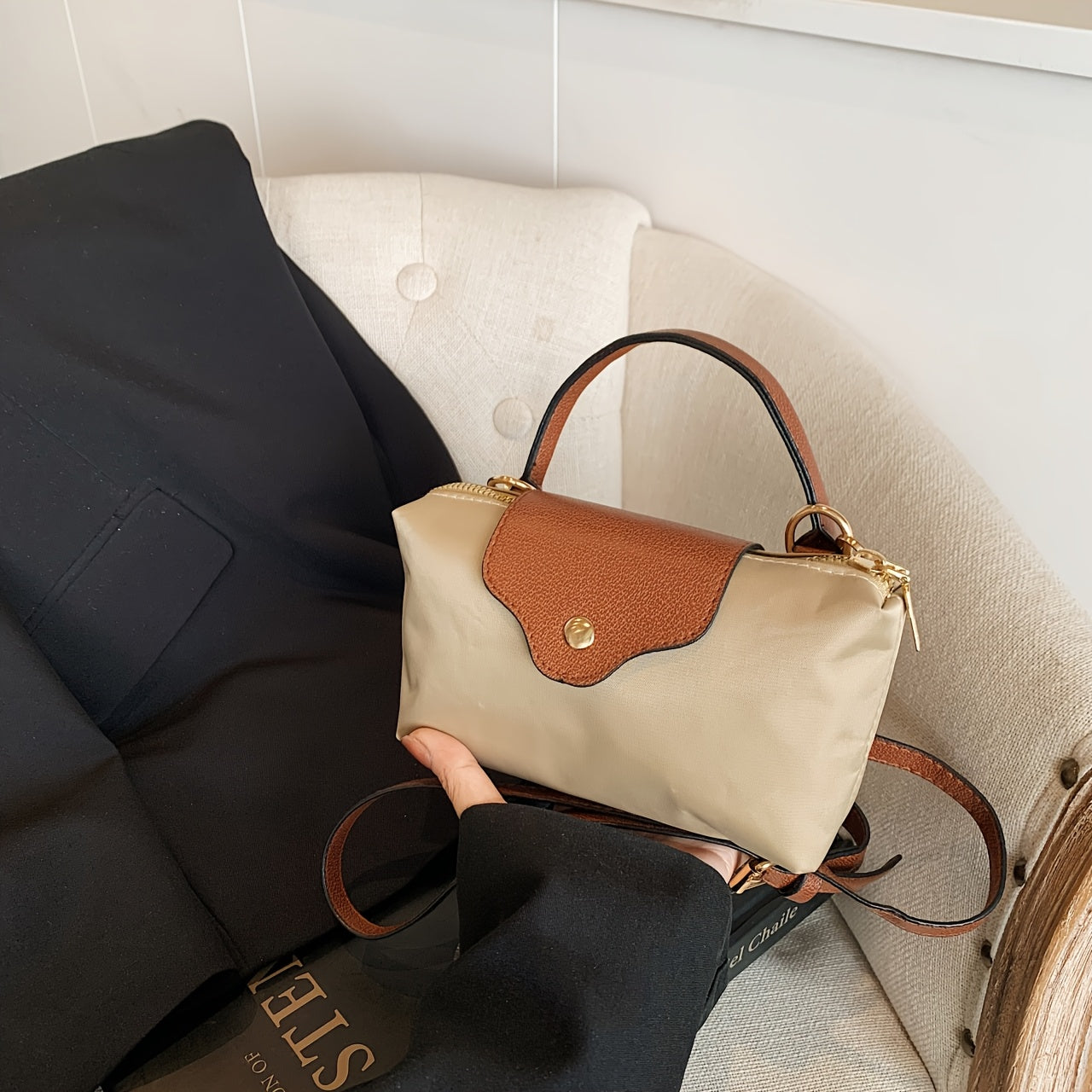 Vintage Casual Mini Crossbody Tasche – Leicht, Stilvoll & Perfekt für den Frühling! 👜