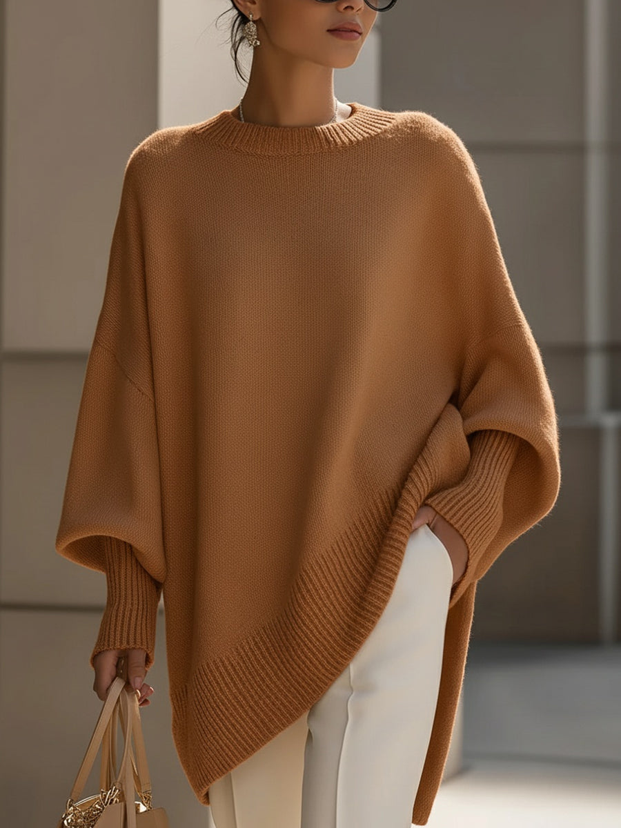 Luxe Oversized Poncho – Elegant & Gemütlich