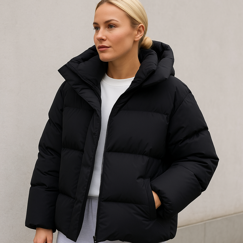 Steppjacke mit Kapuze – Warm, Leicht & Stilvoll
