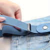 2 stks Elastischer Gürtel ohne Schnalle – Stilvolle Designs für den perfekten Look!