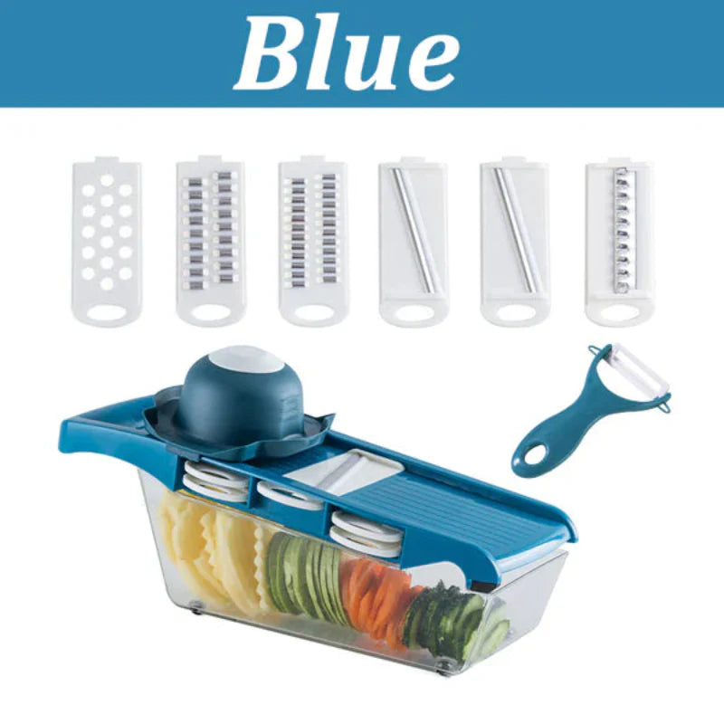 SliceMaster™ – Multifunktionaler Gemüseschneider für schnelle & sichere Zubereitung