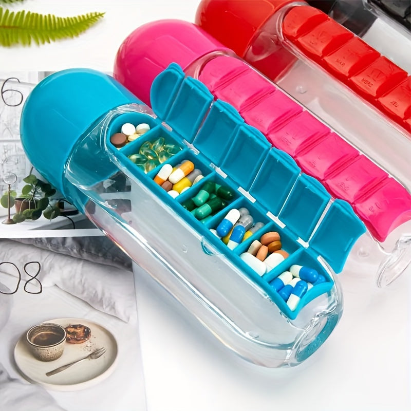 MediciBottle™ – Die 2-in-1 Medizinbox und Wasserflasche für Unterwegs