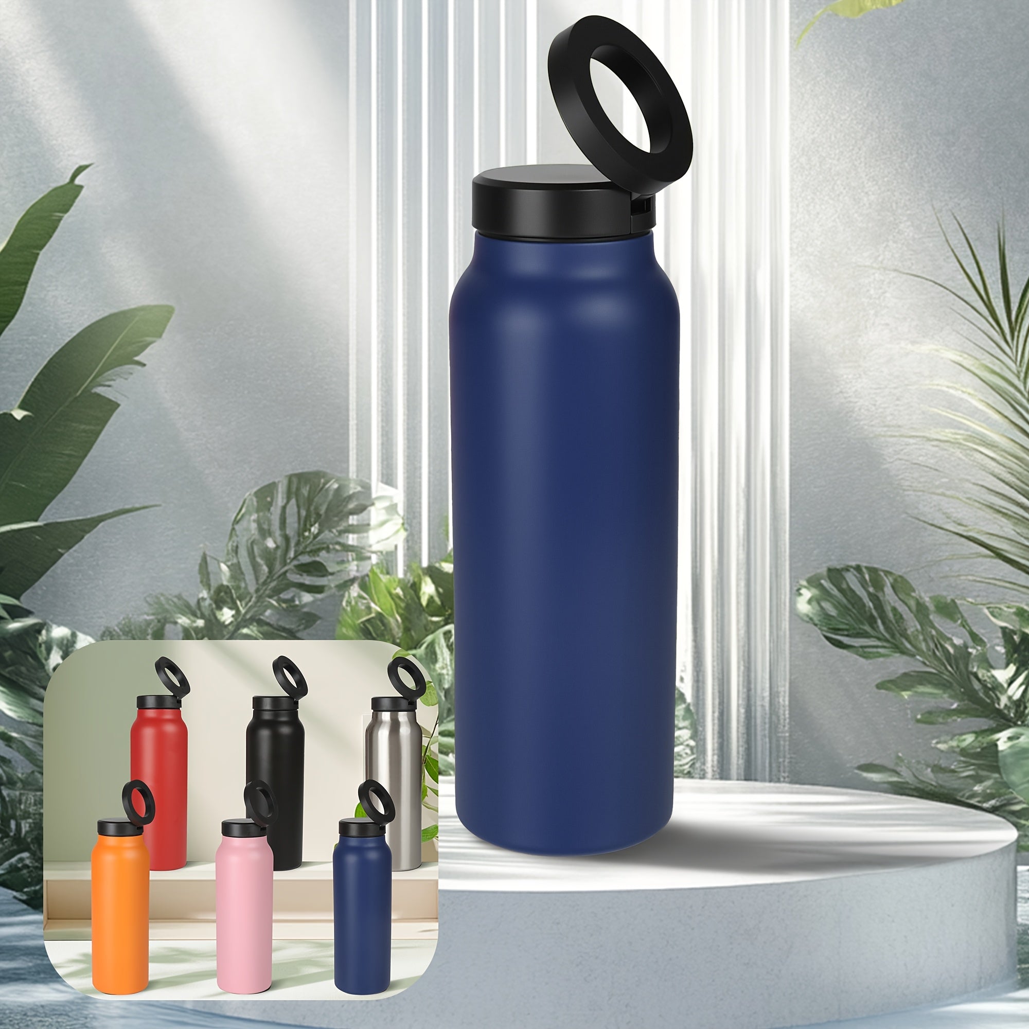 MagneticHydrate™ – Die Magnetische Edelstahl-Sport-Wasserflasche für 24 Stunden Kalt & 12 Stunden Heiß