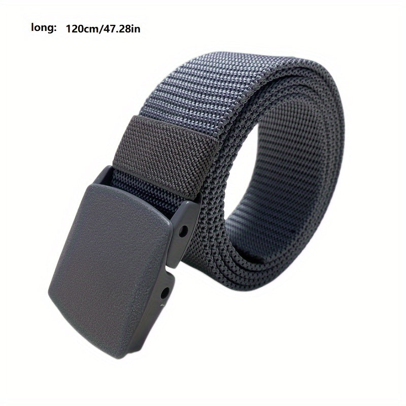 Flexibler Taktischer Canvas-Gürtel – Unisex, Leicht & Strapazierfähig für Jeden Anlass!