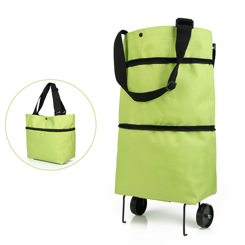 EcoTrolley™ – Die umweltfreundliche 2-in-1 Einkaufswagen-Tasche für mehr Flexibilität