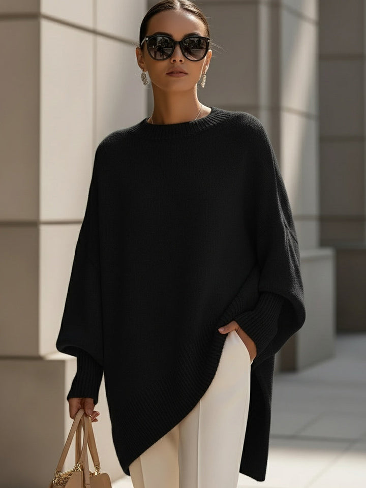 Luxe Oversized Poncho – Elegant & Gemütlich