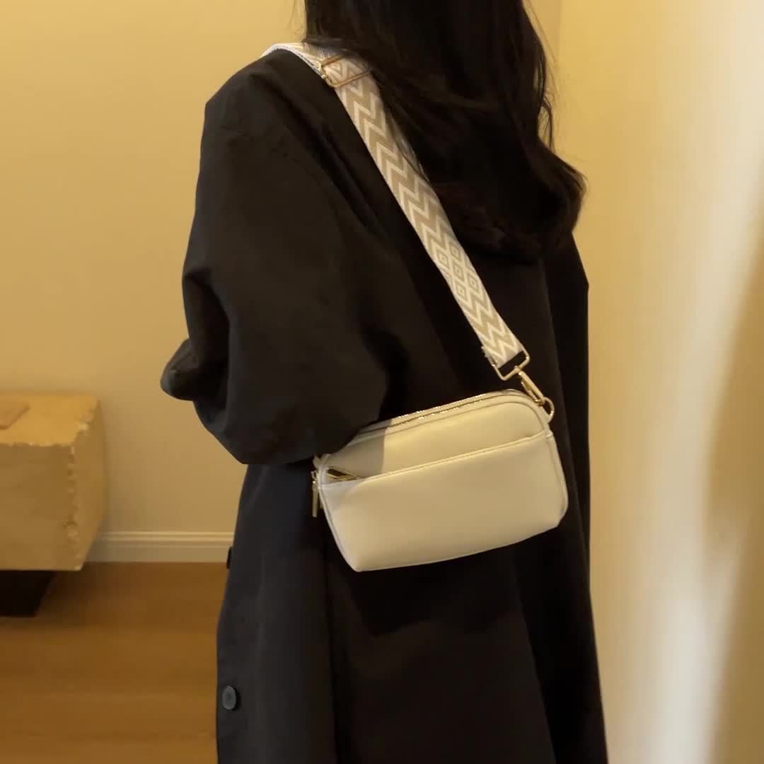 40% RABATT | Stilvoll & Praktisch – Mini Crossbody Tasche mit Breitem Gurt!