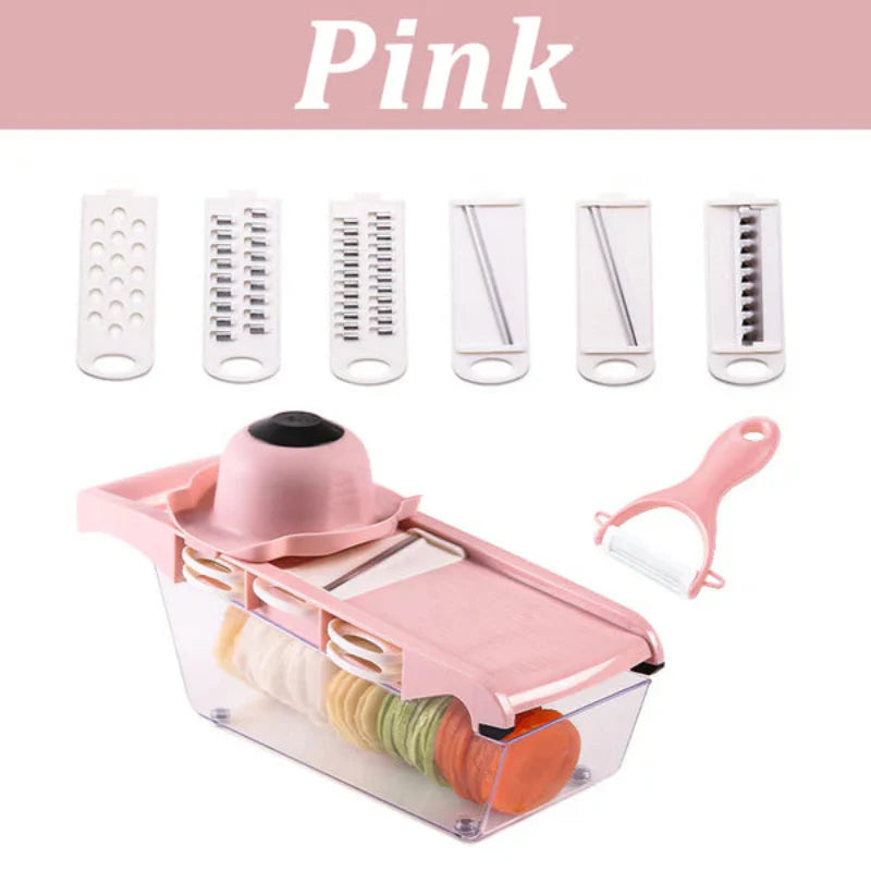 SliceMaster™ – Multifunktionaler Gemüseschneider für schnelle & sichere Zubereitung