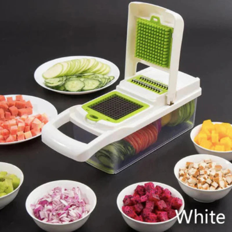 SliceMaster™ – Multifunktionaler Gemüseschneider für schnelle & sichere Zubereitung