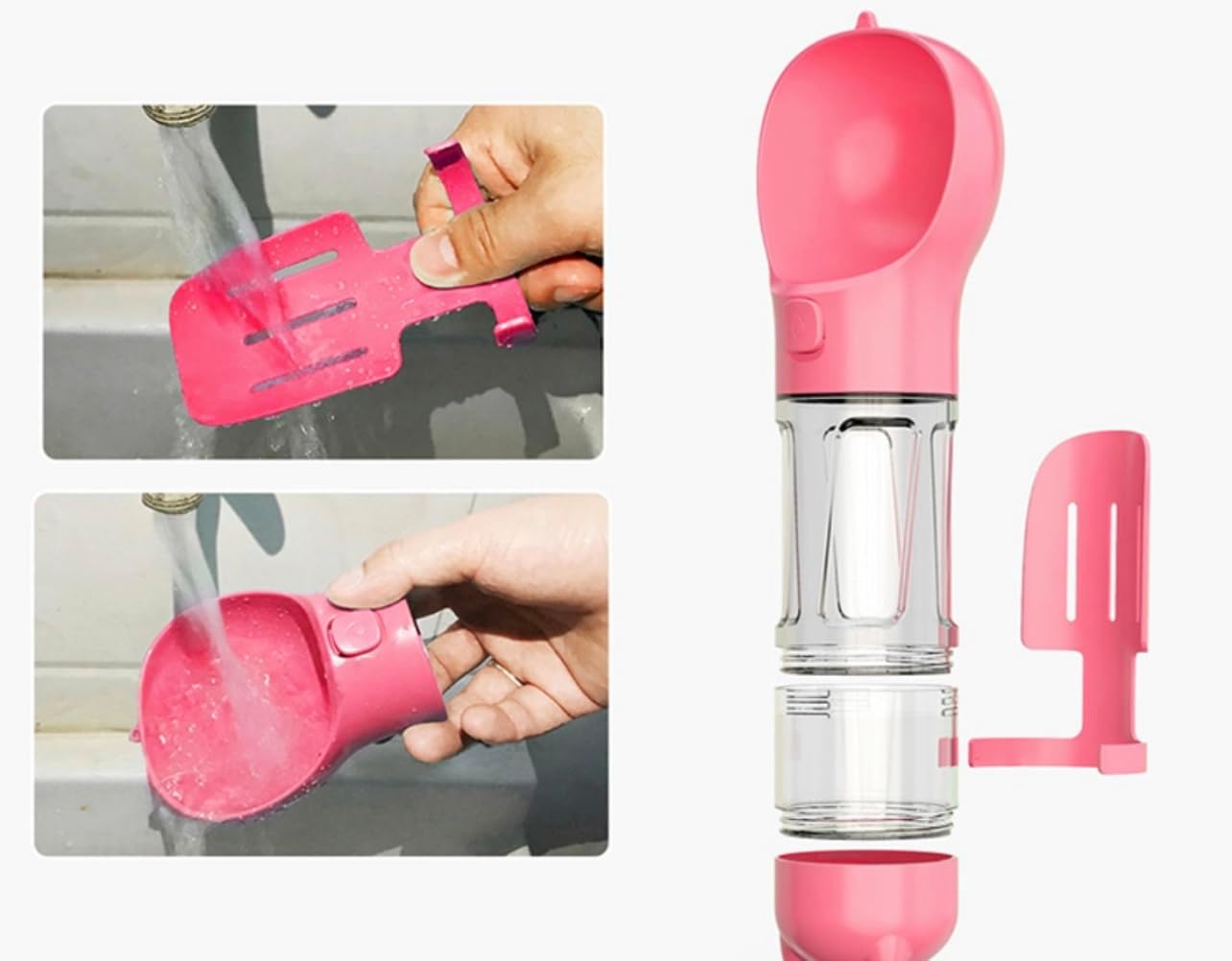 HydroBuddy™ - Die 4-in-1 Trinklösung für deinen Vierbeiner unterwegs!