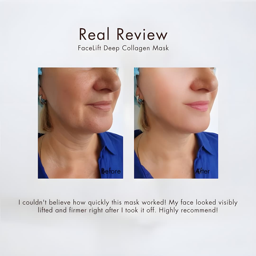 VisageLift™ – Deine natürliche 30-Minuten-Facelift-Maske ohne Nadeln & OP