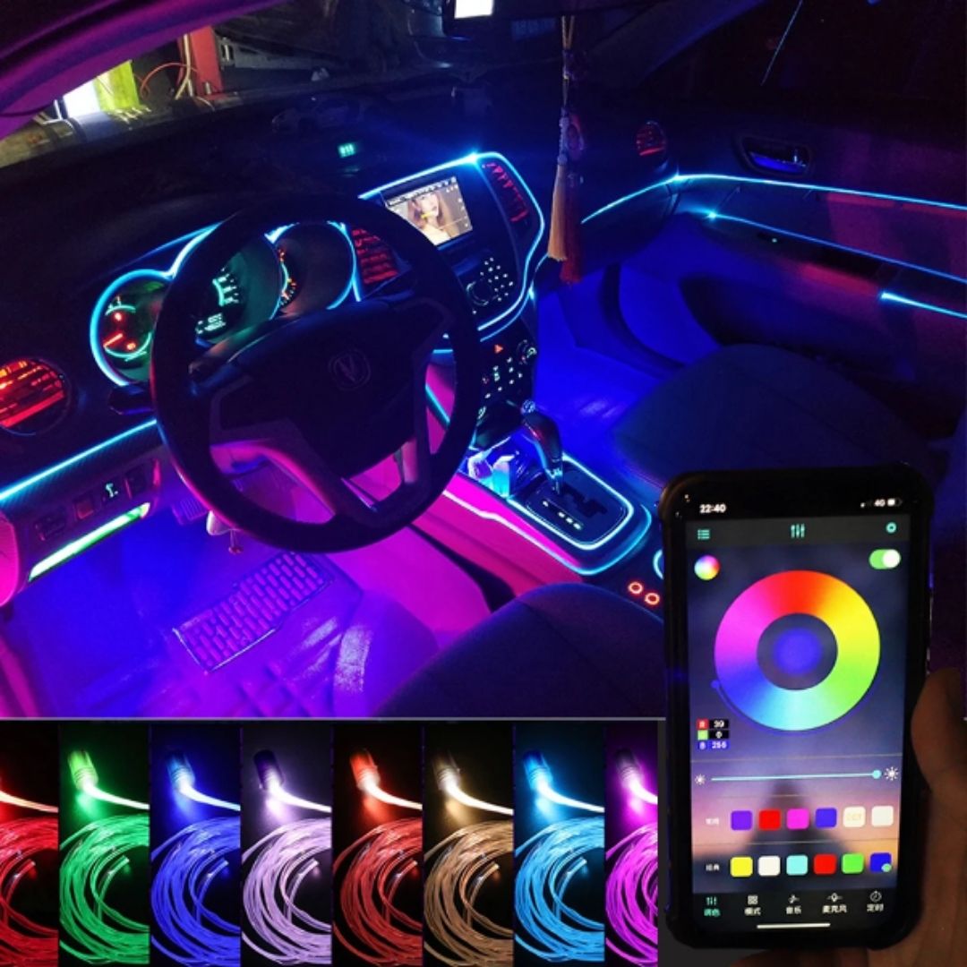 GlowRide Ambient™ – Dein Weg zu einem stilvoll beleuchteten Fahrzeug