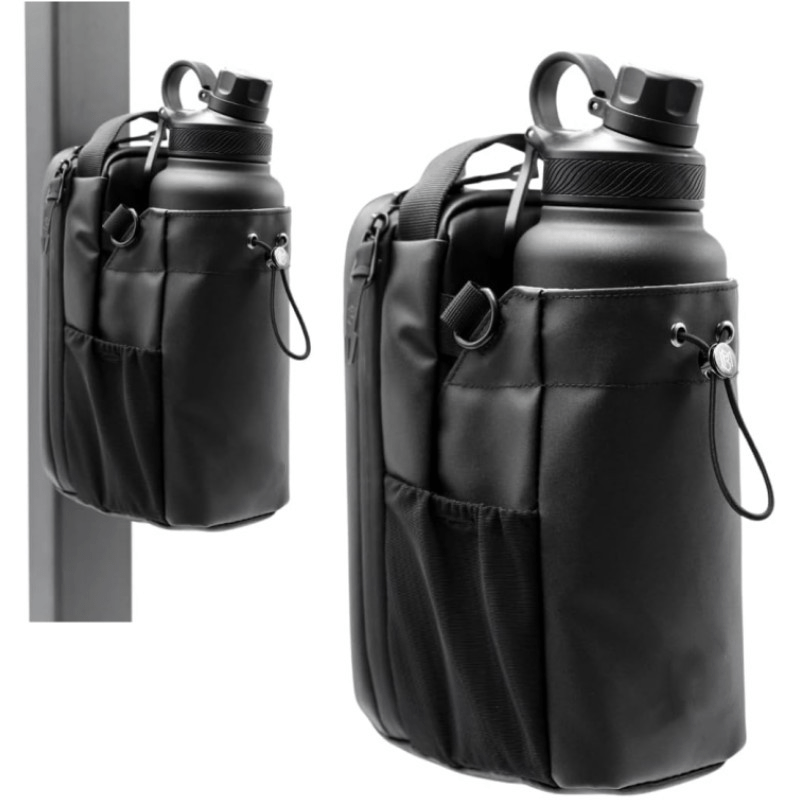 MagFit Pro™ – Magnetische Sporttasche mit Flaschenhalter | Robuste Nylon Gym Bag für Fitness, Yoga & Training