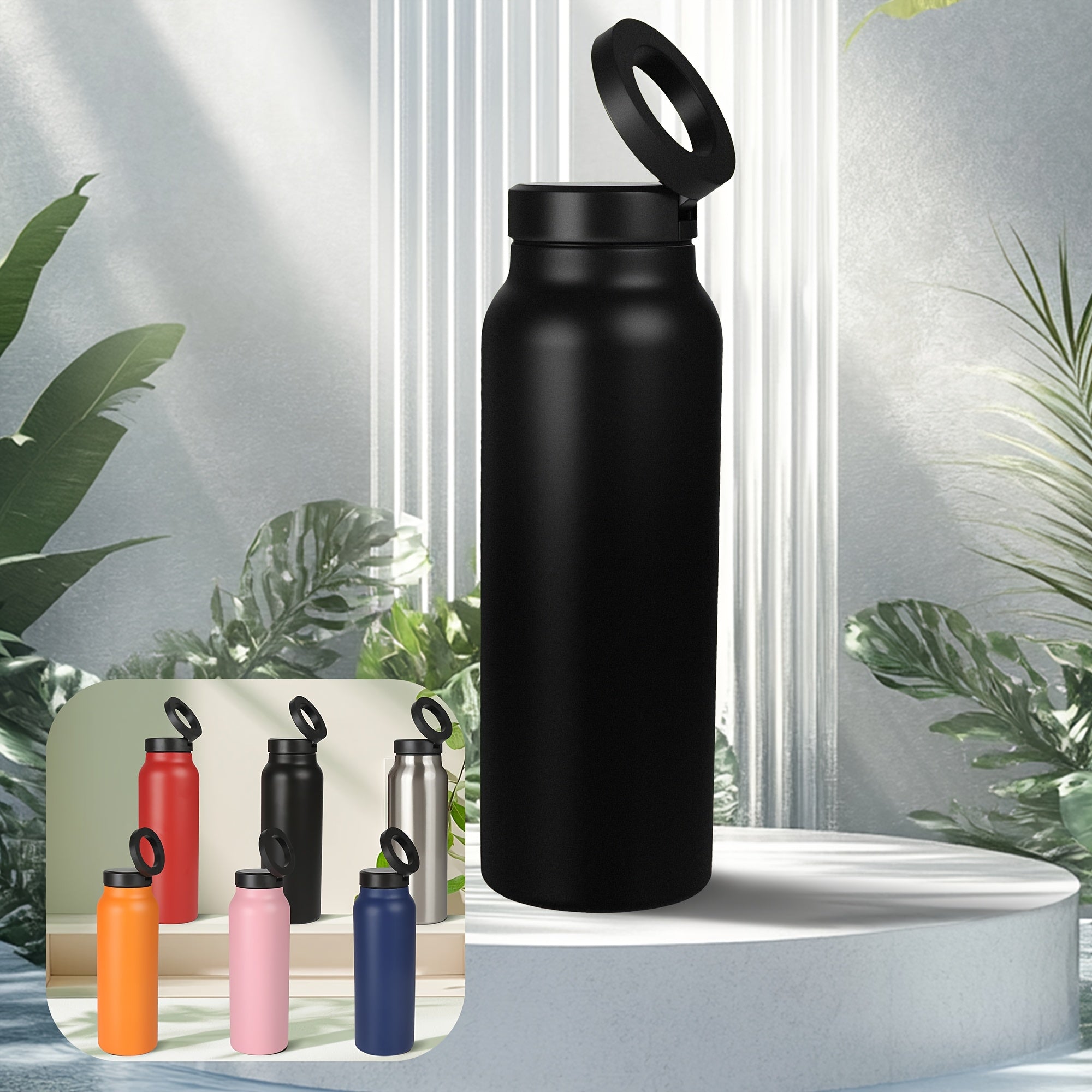 MagneticHydrate™ – Die Magnetische Edelstahl-Sport-Wasserflasche für 24 Stunden Kalt & 12 Stunden Heiß