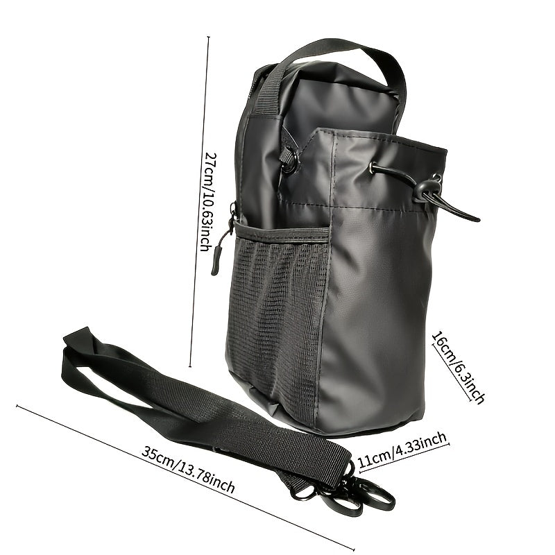 MagFit Pro™ – Magnetische Sporttasche mit Flaschenhalter | Robuste Nylon Gym Bag für Fitness, Yoga & Training