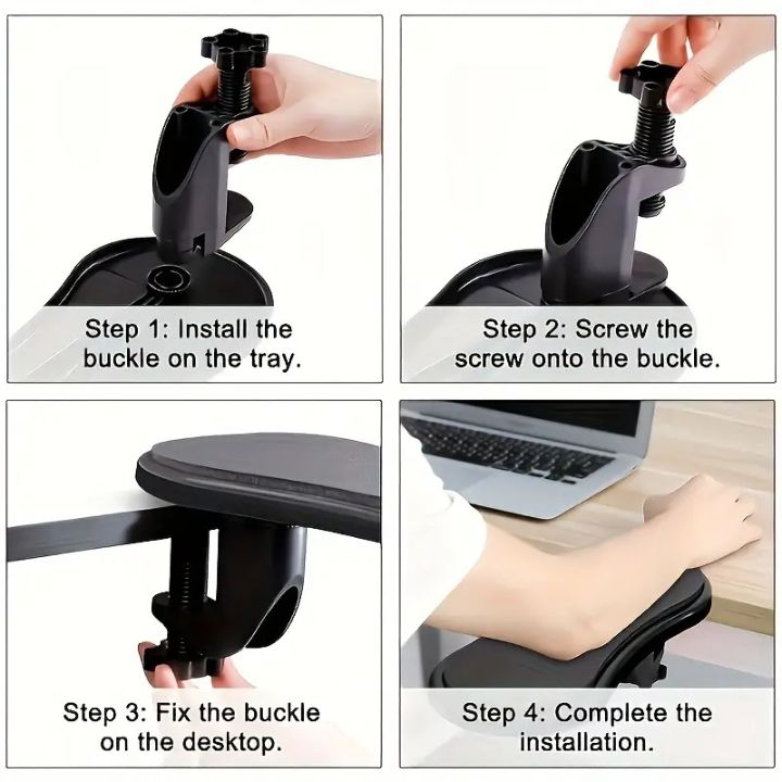 PostureEase™ – Ergonomische 360° Armstütze für komfortables Arbeiten