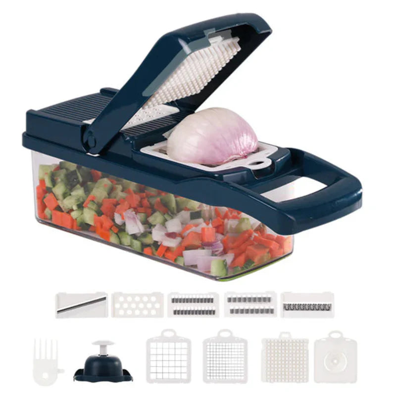 SliceMaster™ – Multifunktionaler Gemüseschneider für schnelle & sichere Zubereitung