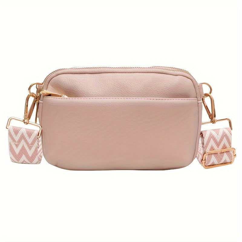 40% RABATT | Stilvoll & Praktisch – Mini Crossbody Tasche mit Breitem Gurt!