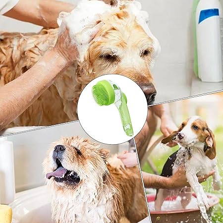 SpaPaws™ – Die stressfreie 2-in-1 Bade- & Massagebürste für dein Haustier