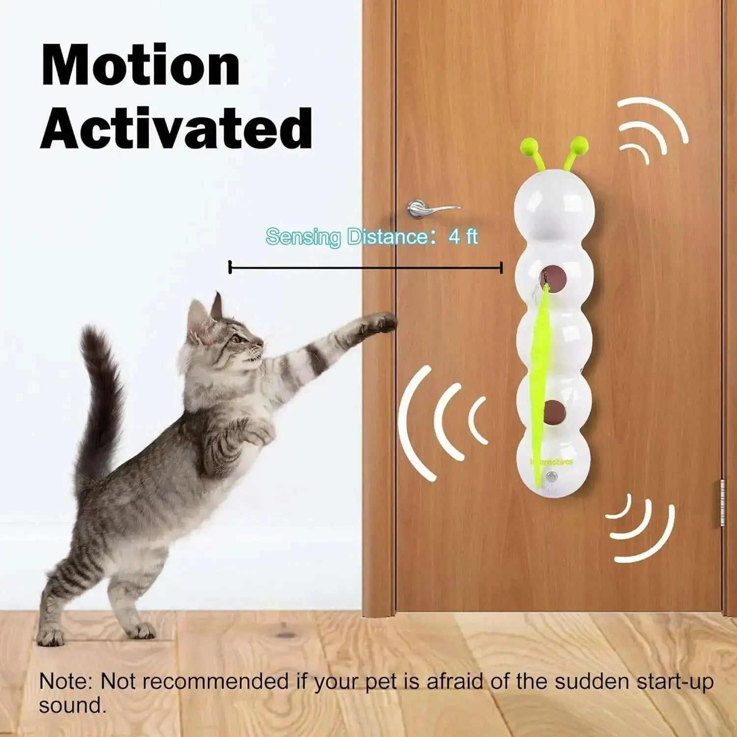 JagdWurm™ – Das interaktive Wandspielzeug für aktive & glückliche Katzen