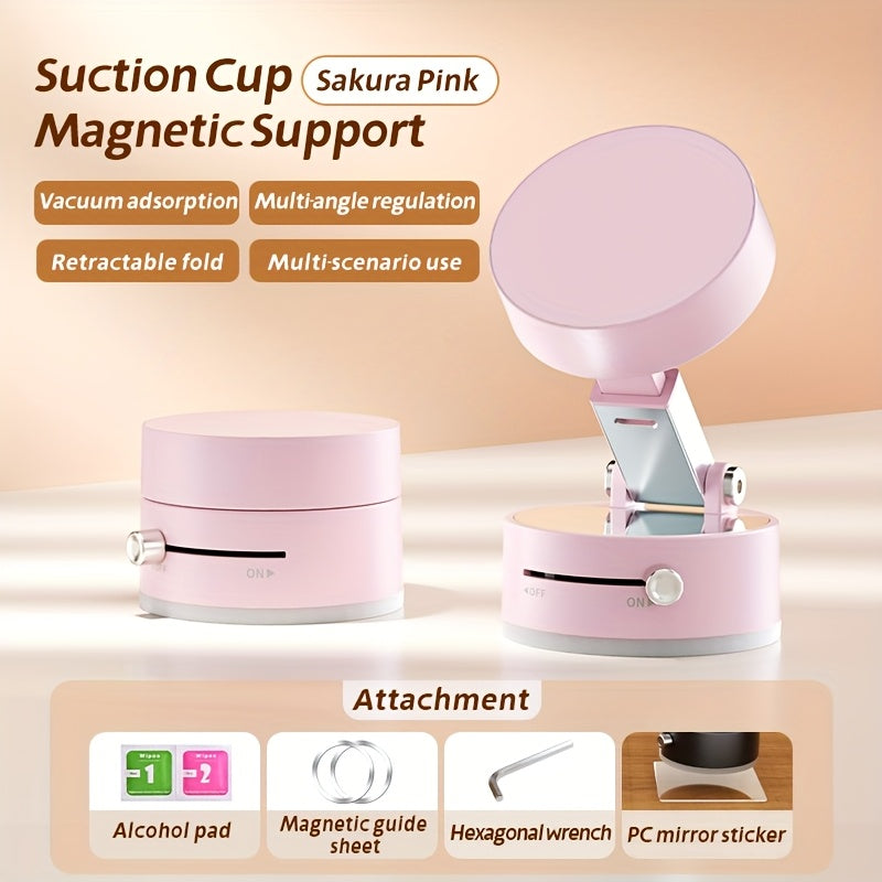 50% RABATT | MagniGrip™ – Magnetische 360° Smartphone-Halterung mit Doppel-Saugkraft