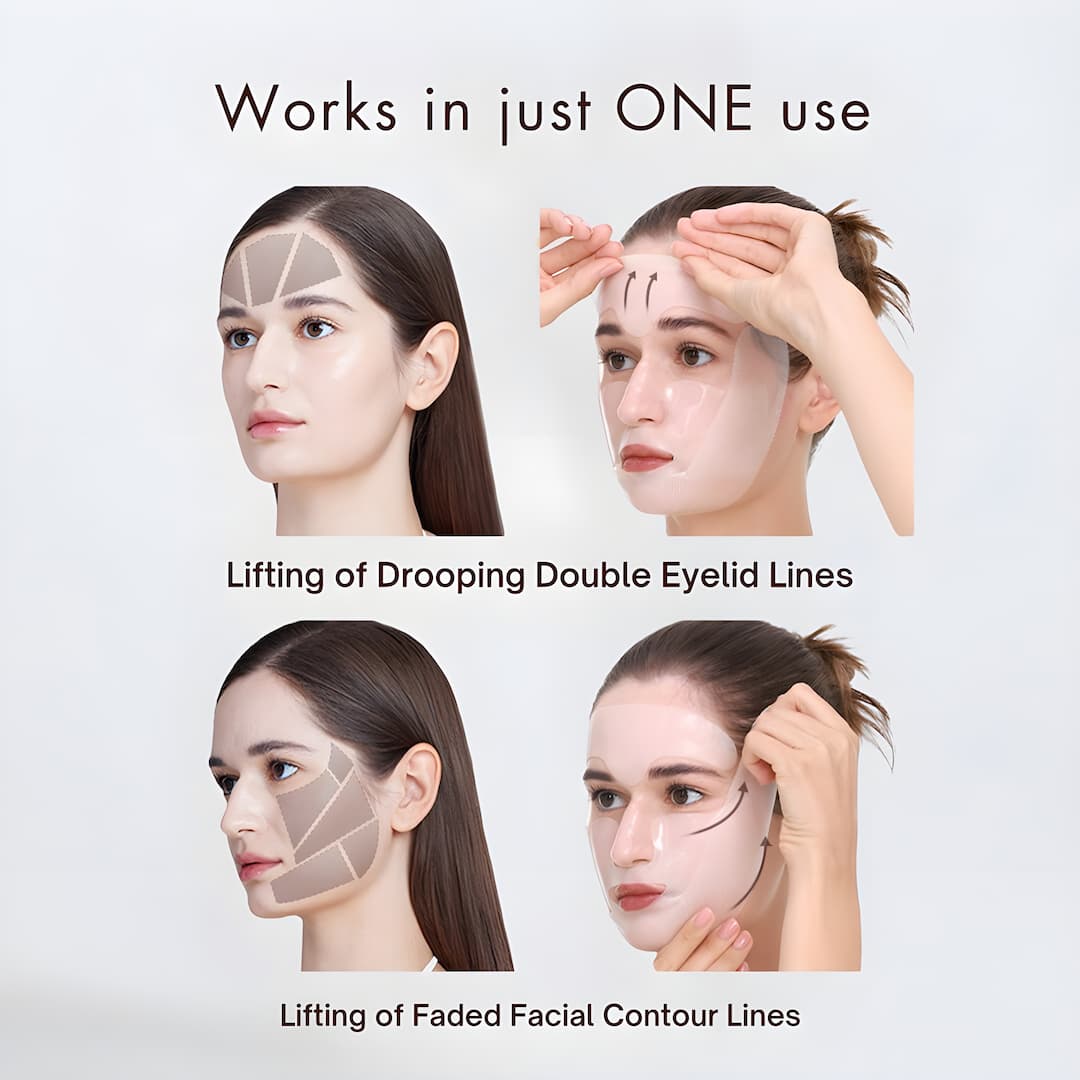 VisageLift™ – Deine natürliche 30-Minuten-Facelift-Maske ohne Nadeln & OP