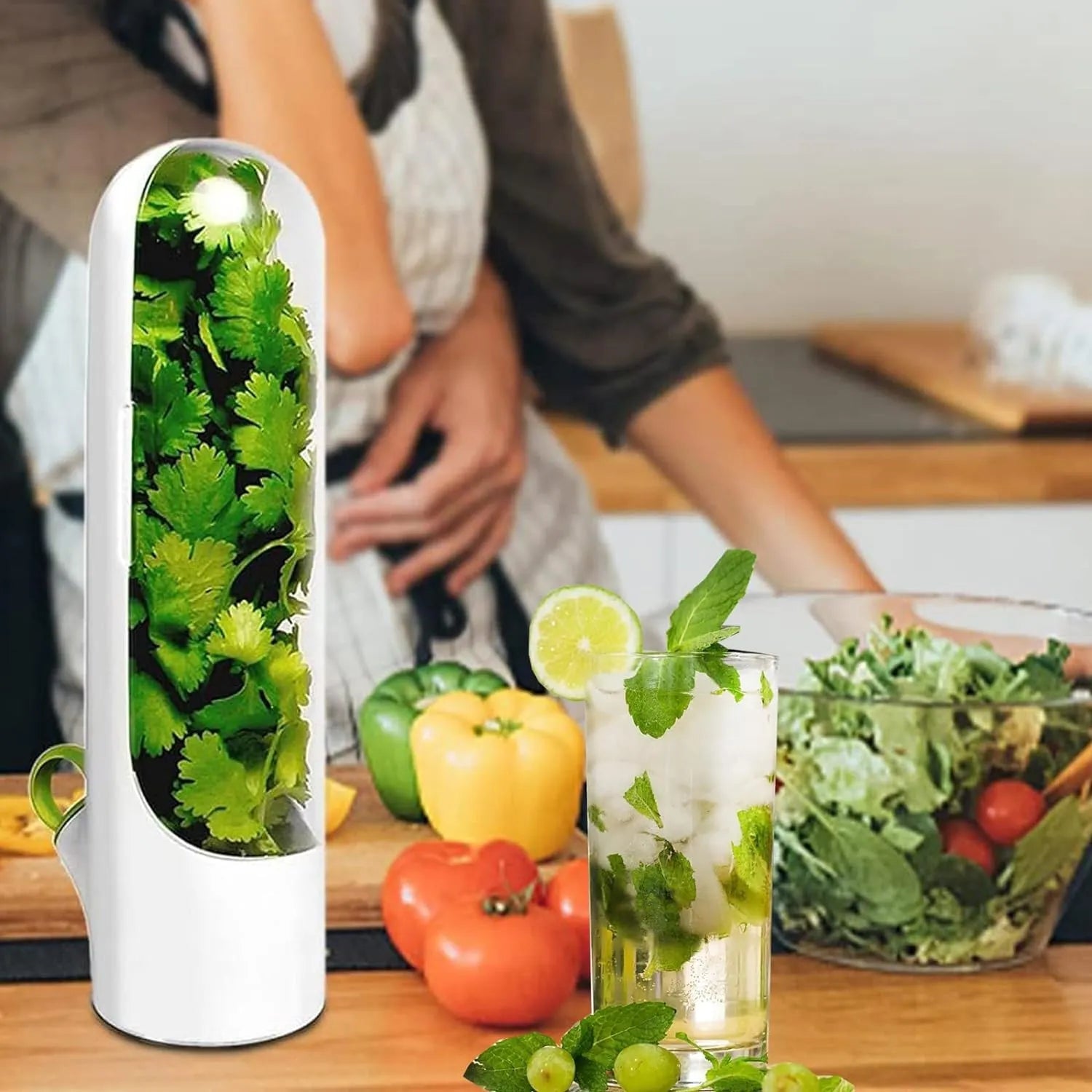 FreshVault™ – Die Frischebox für Kräuter & Gemüse | 1+1 GRATIS