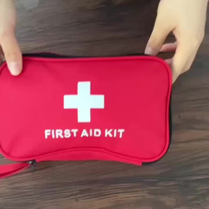 184-teiliger Erste-Hilfe-Kit – Tragbare & Multifunktionale Notfalltasche für Outdoor, Camping & Zuhause | Umfassende Medizinische Versorgung mit 30 Arten von Zubehör