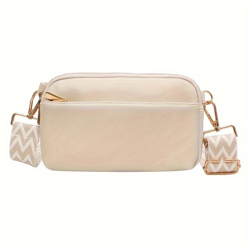 40% RABATT | Stilvoll & Praktisch – Mini Crossbody Tasche mit Breitem Gurt!