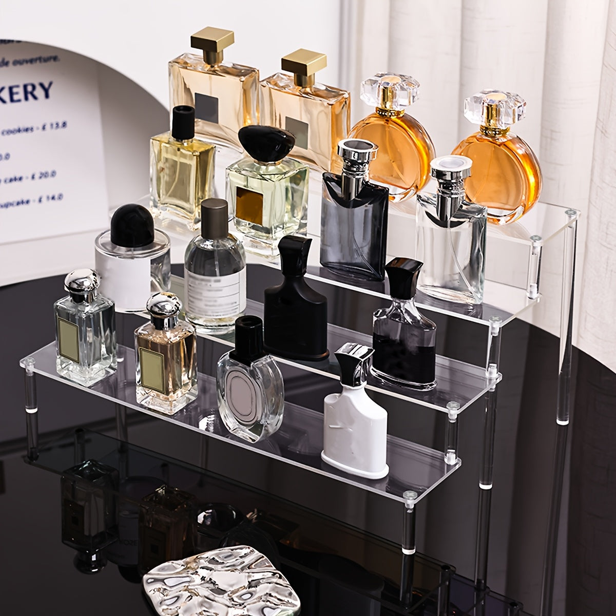 ClearView™ Acryl-Organizer für Parfüm & Kosmetik