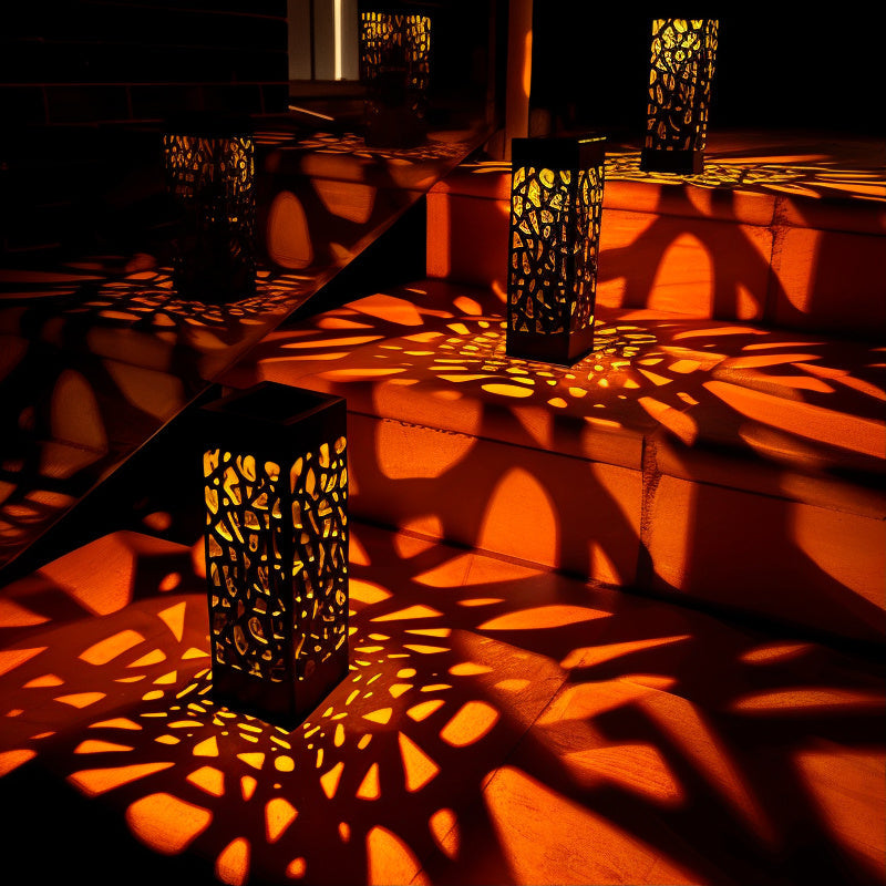 SolAura™ – Solar LED-Gartenlampe mit Dämmerungssensor & warmer Lichtstimmung