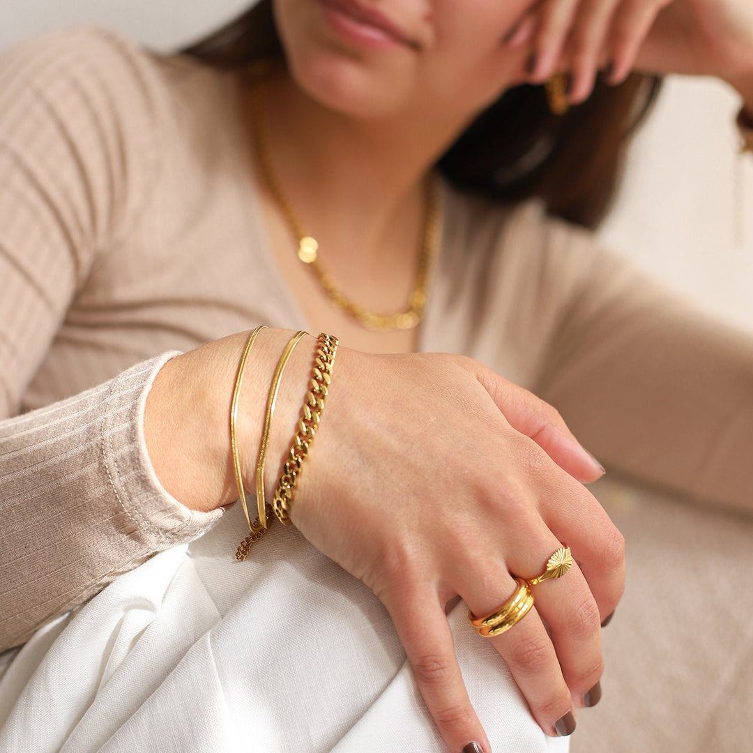 Schlangen-Armband Damen – Elegant & Verstellbar