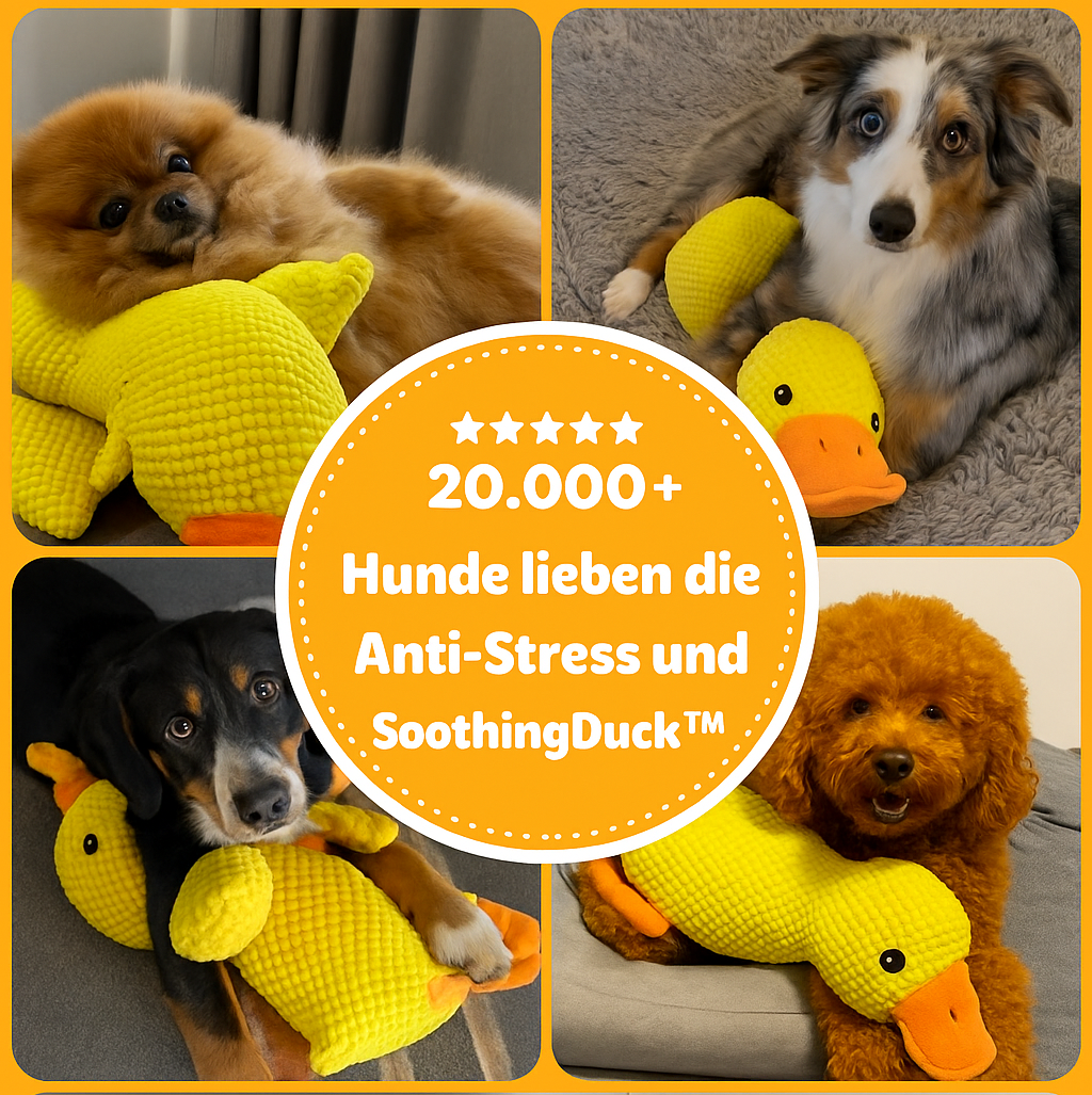 🐾 SoothingDuck™ – Die Kalmernde Kuscheltier für Dein Haustier