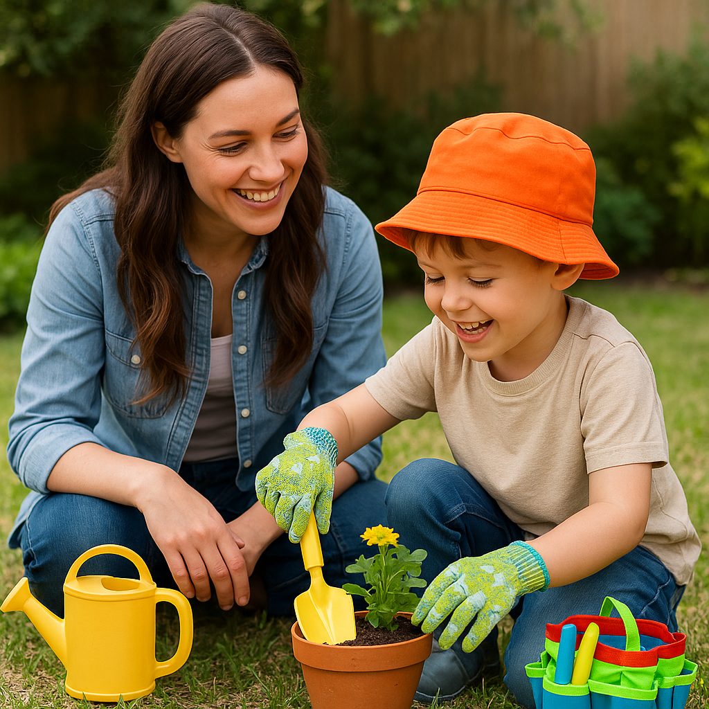 MiniGärtner™ -  Kinder-Gartenwerkzeug-Set