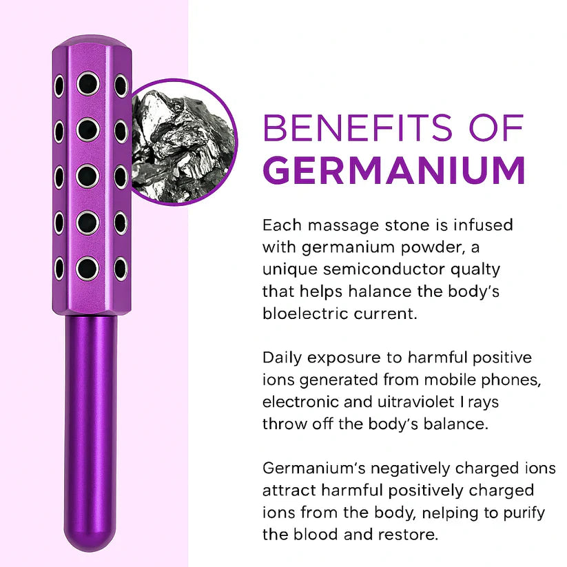 GlowSculpt™ – Luxuriöser Gesichtsmassage-Roller für straffere Konturen & strahlenden Teint | Fördert Durchblutung