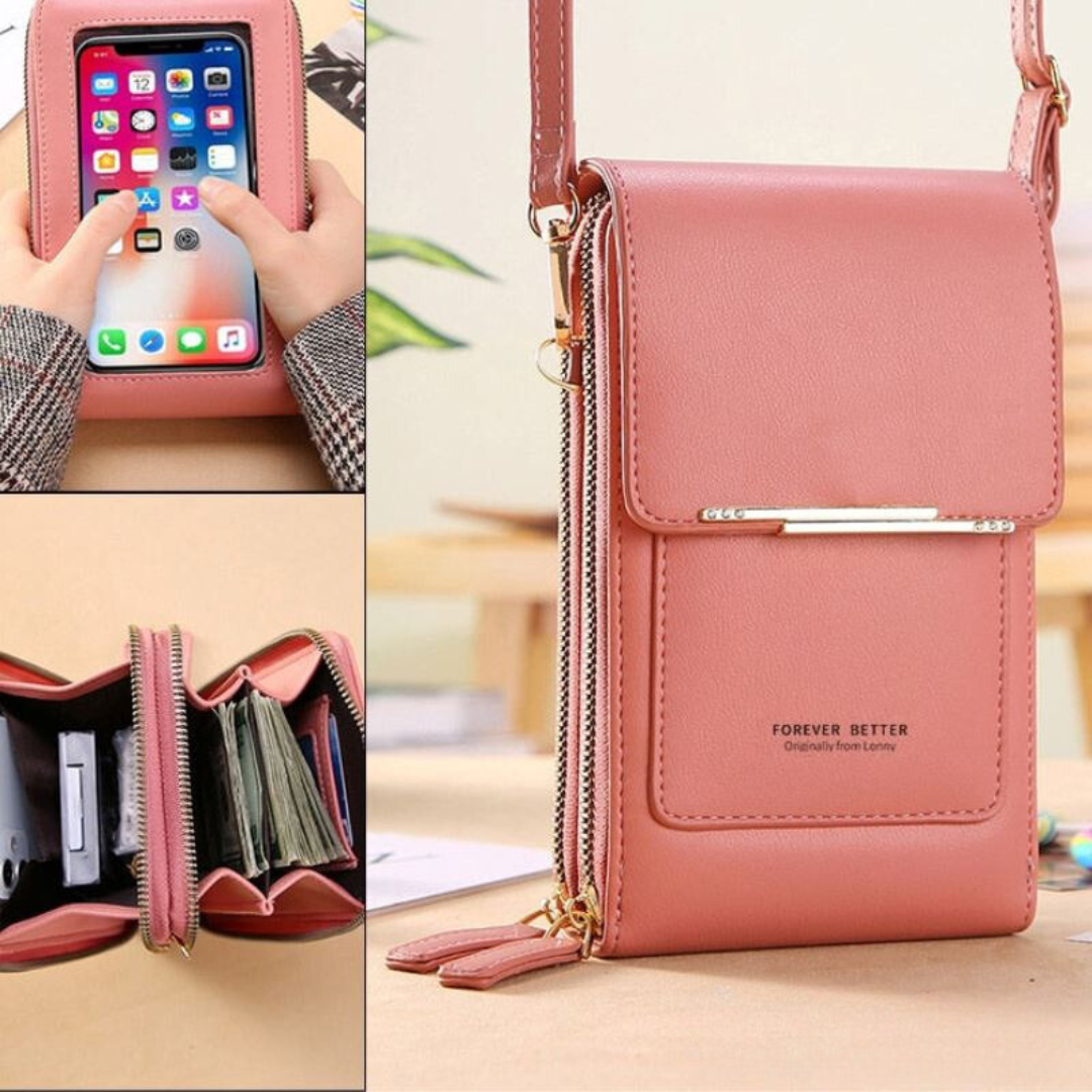 TouchSafe™ – Die mobile Telefontasche mit Touchscreen für den perfekten Schutz