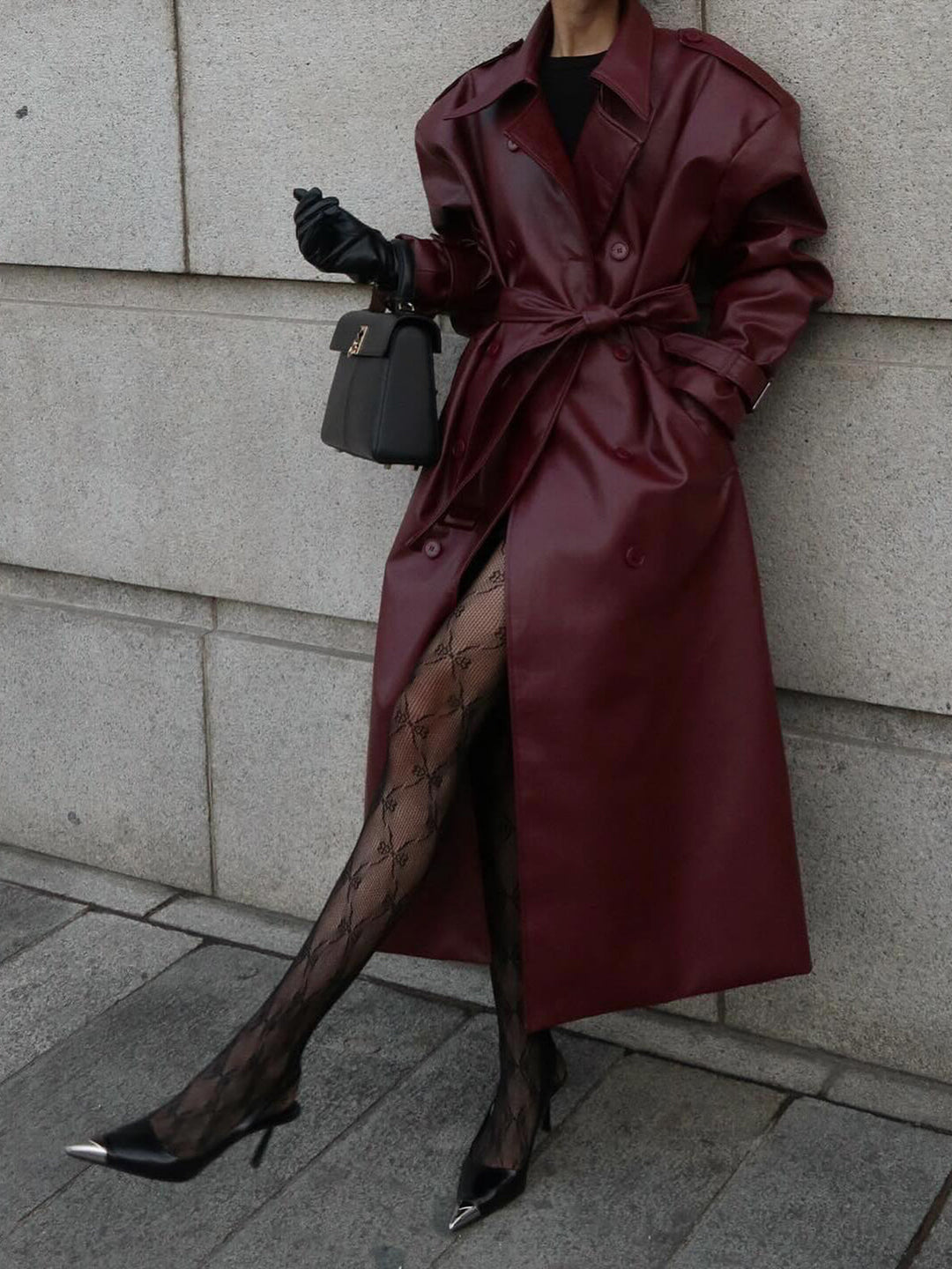 Gemusterte Netzstrumpfhose – Elegant & Verführerisch